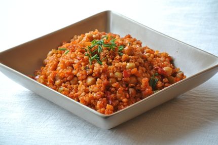 Altın Karışımlı Sebzeli Bulgur Pilavı Tarifi
