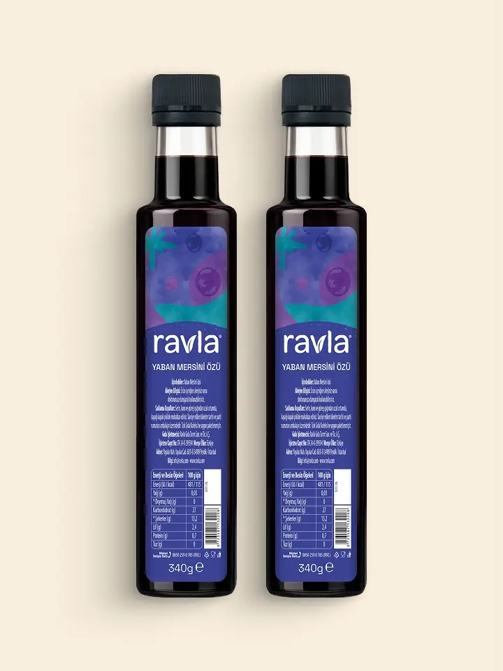 2'li Ürün - Ravla Yaban Mersini Özü 340g