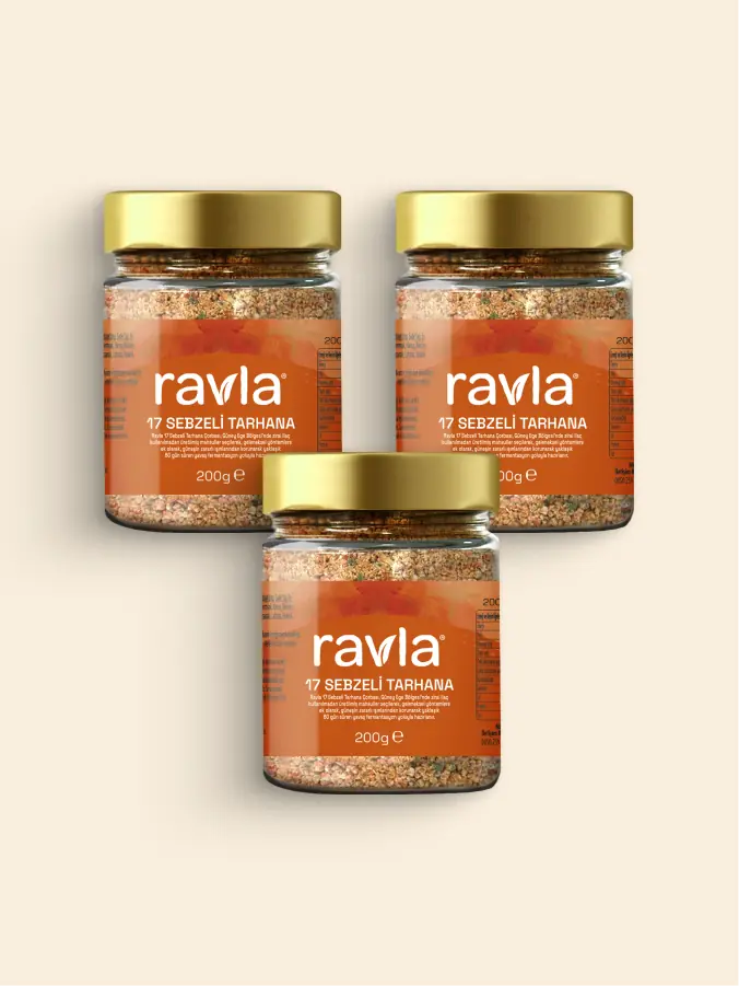 3'lü Ürün - Ravla 17 Sebzeli Tarhana 200g