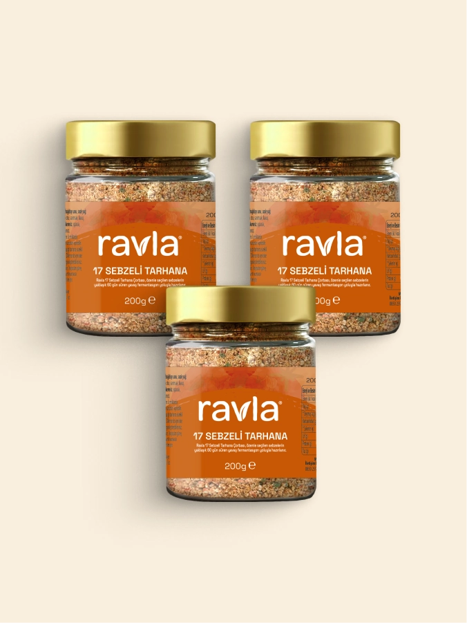 3'lü Ürün - Ravla 17 Sebzeli Tarhana 200g