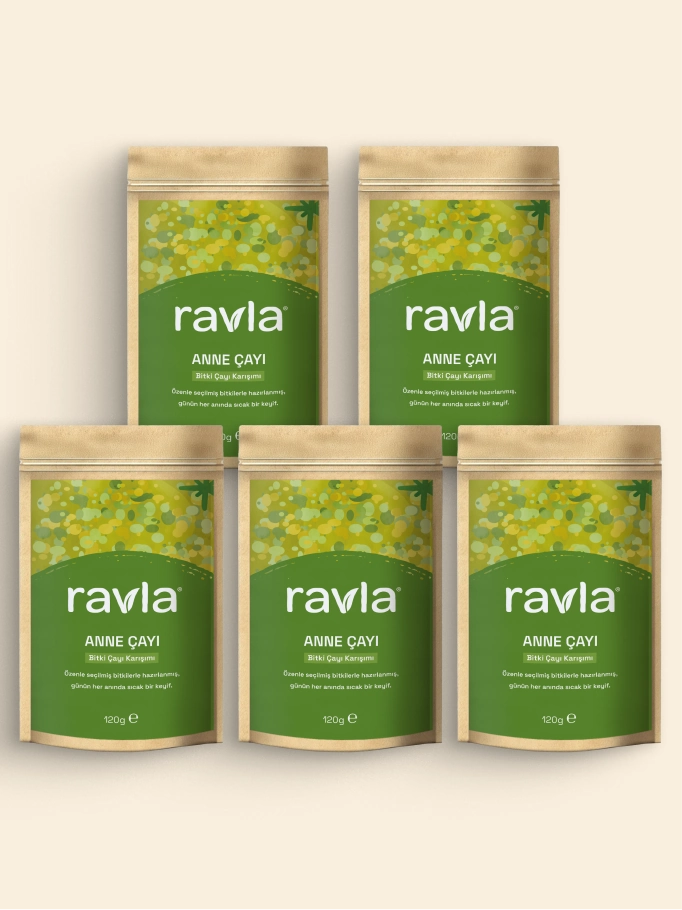 5'li Ürün - Ravla Anne Çayı 120g