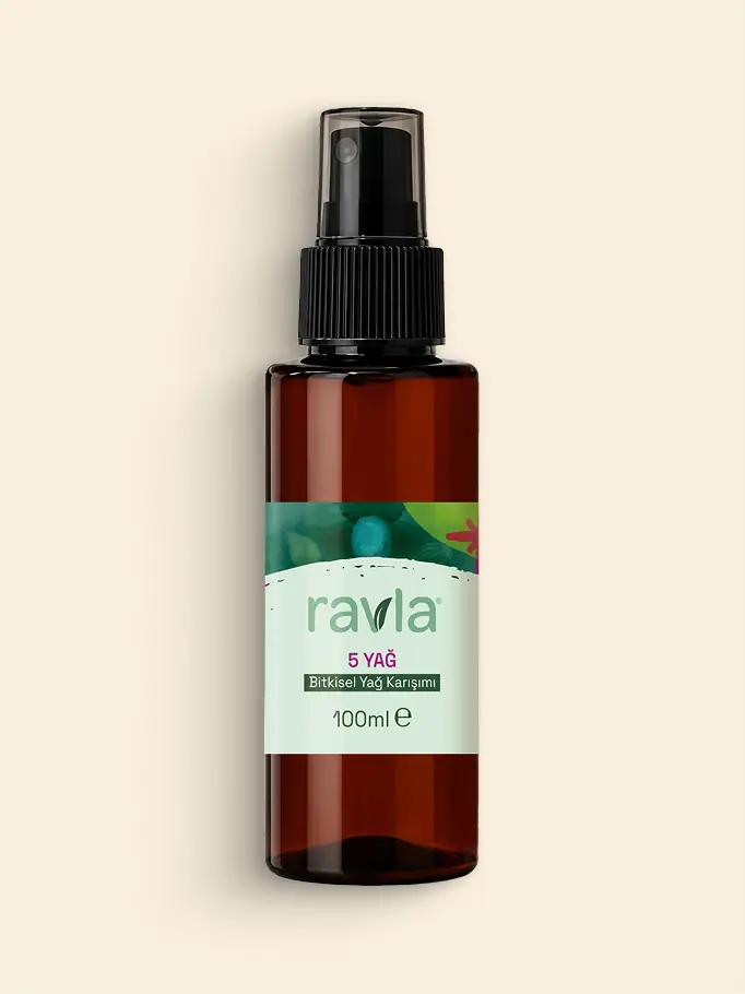 Ravla 5 Yağ Bitkisel Yağ Karışımı - 100ml