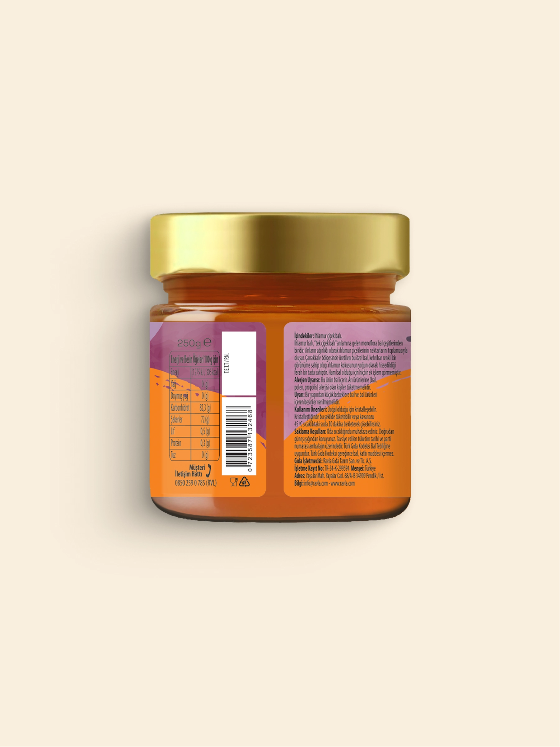 Ravla Ihlamur Çiçek Balı - 250g
