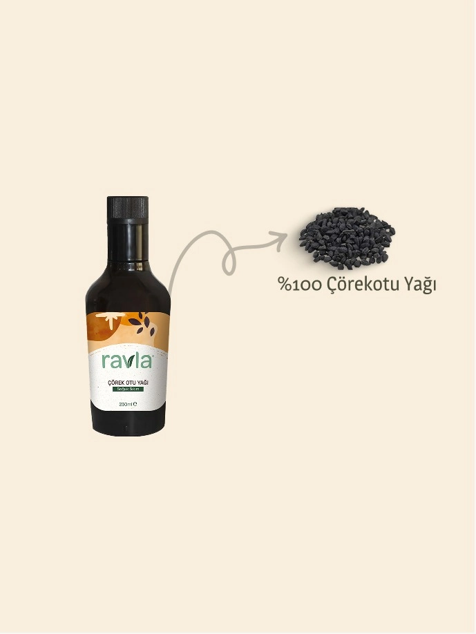 Ravla Çörek Otu Yağı - 250ml