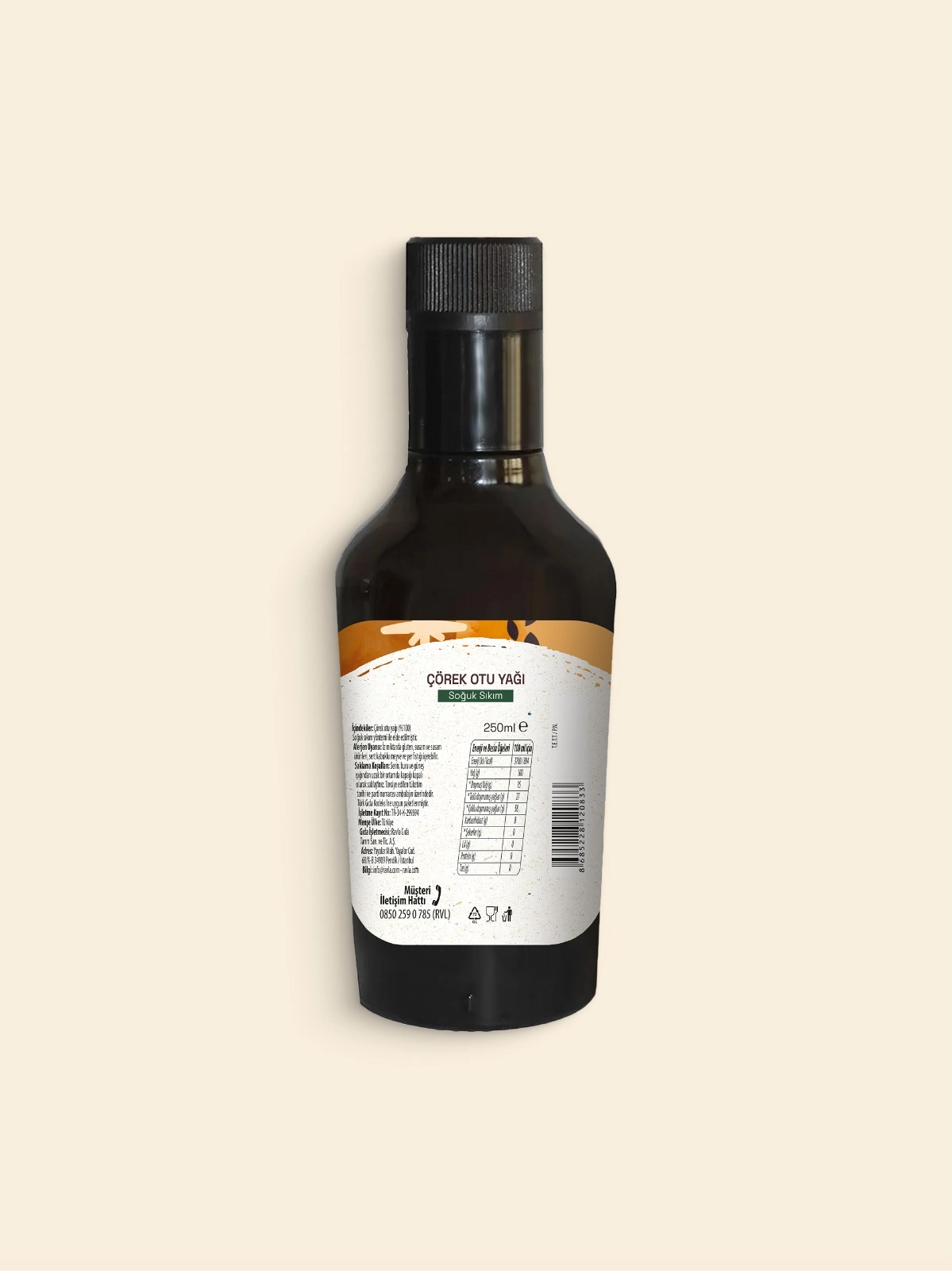 Ravla Çörek Otu Yağı - 250ml