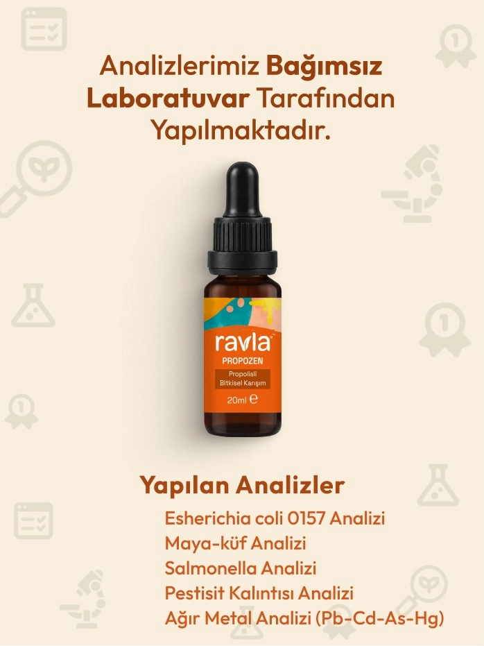 Ravla Propozen Propolisli Bitkisel Karışım - 20ml