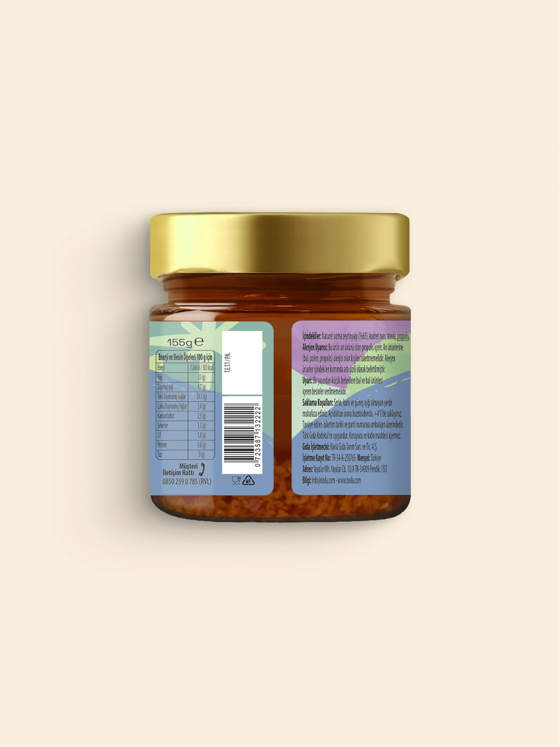 Ravla Zeytinyağlı Kudret Narı - 155g