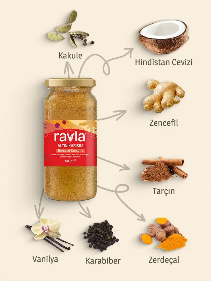 Ravla Altın Karışım - 140g