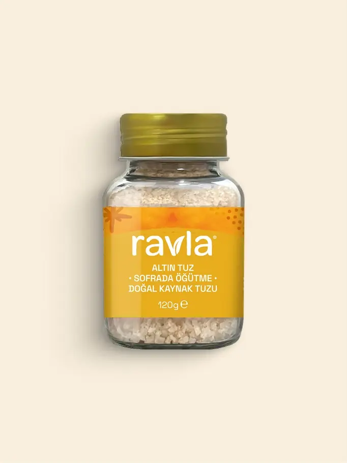 Ravla Altın Tuz - Doğal Kaynak Tuzu 120g