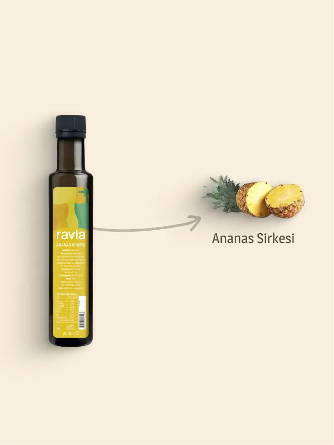 Ravla Ananas Sirkesi - 250ml