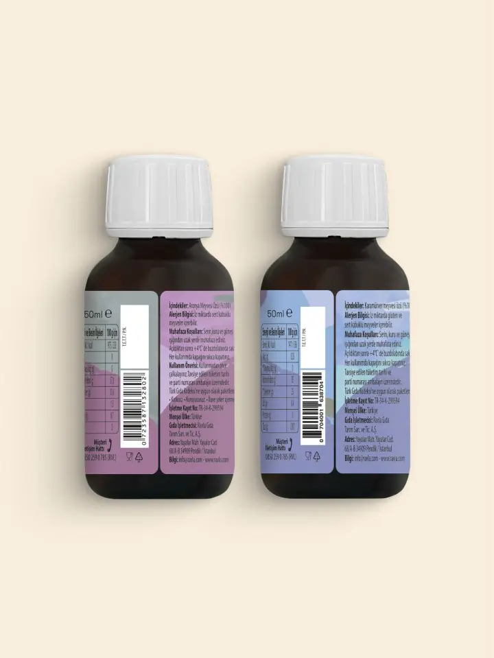 2'li Ürün - Ravla Aronya Özü 50ml / Karamürver Özü 50ml