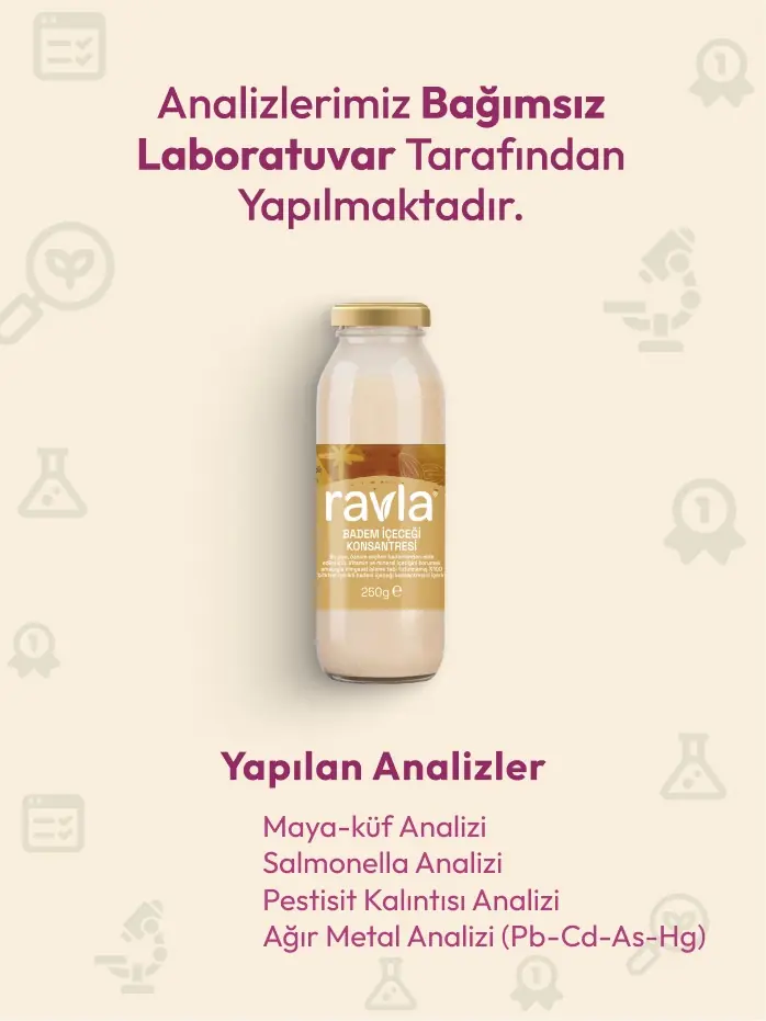 Ravla Badem İçeceği Konsantresi - 250g