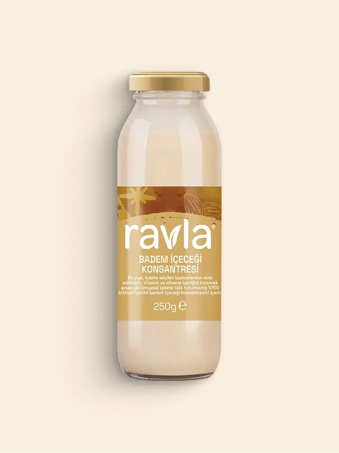 Ravla Badem İçeceği Konsantresi - 250g