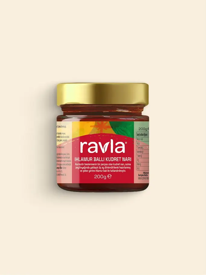 Ravla Ihlamur Ballı Kudret Narı - 200g