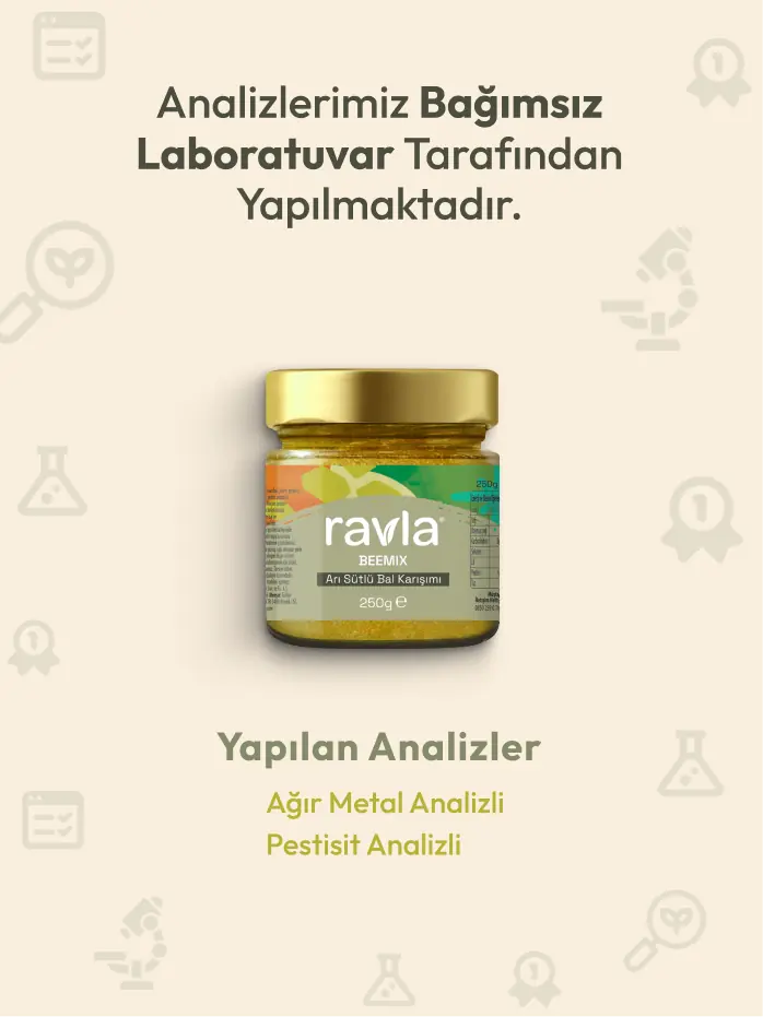 Ravla Beemix Arı Sütlü Bal Karışımı - 250g