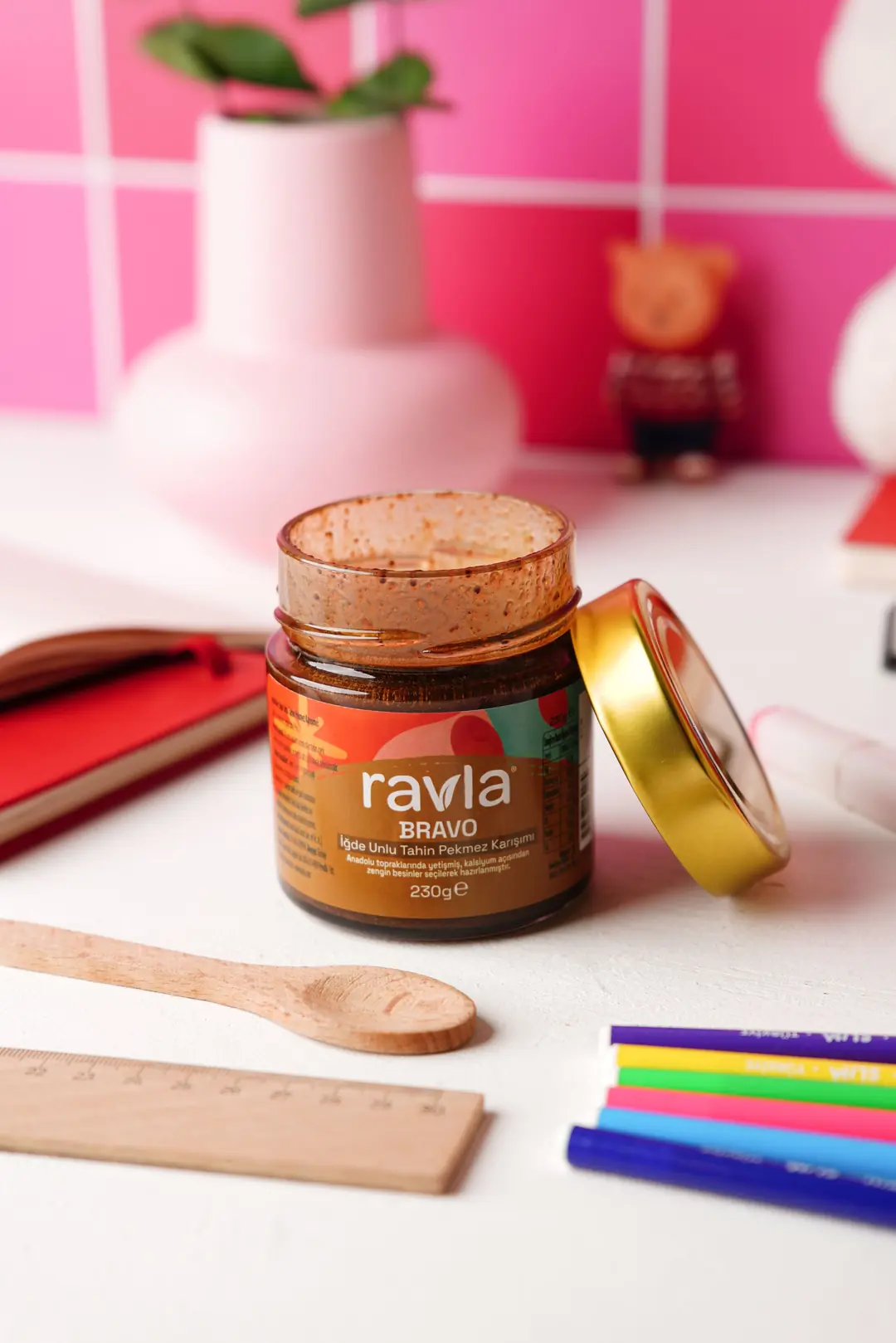 Ravla Bravo İğde Unlu Tahin Pekmez Karışımı - 230g