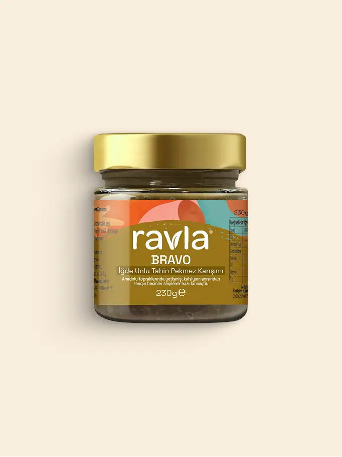Ravla Bravo İğde Unlu Tahin Pekmez Karışımı - 230g