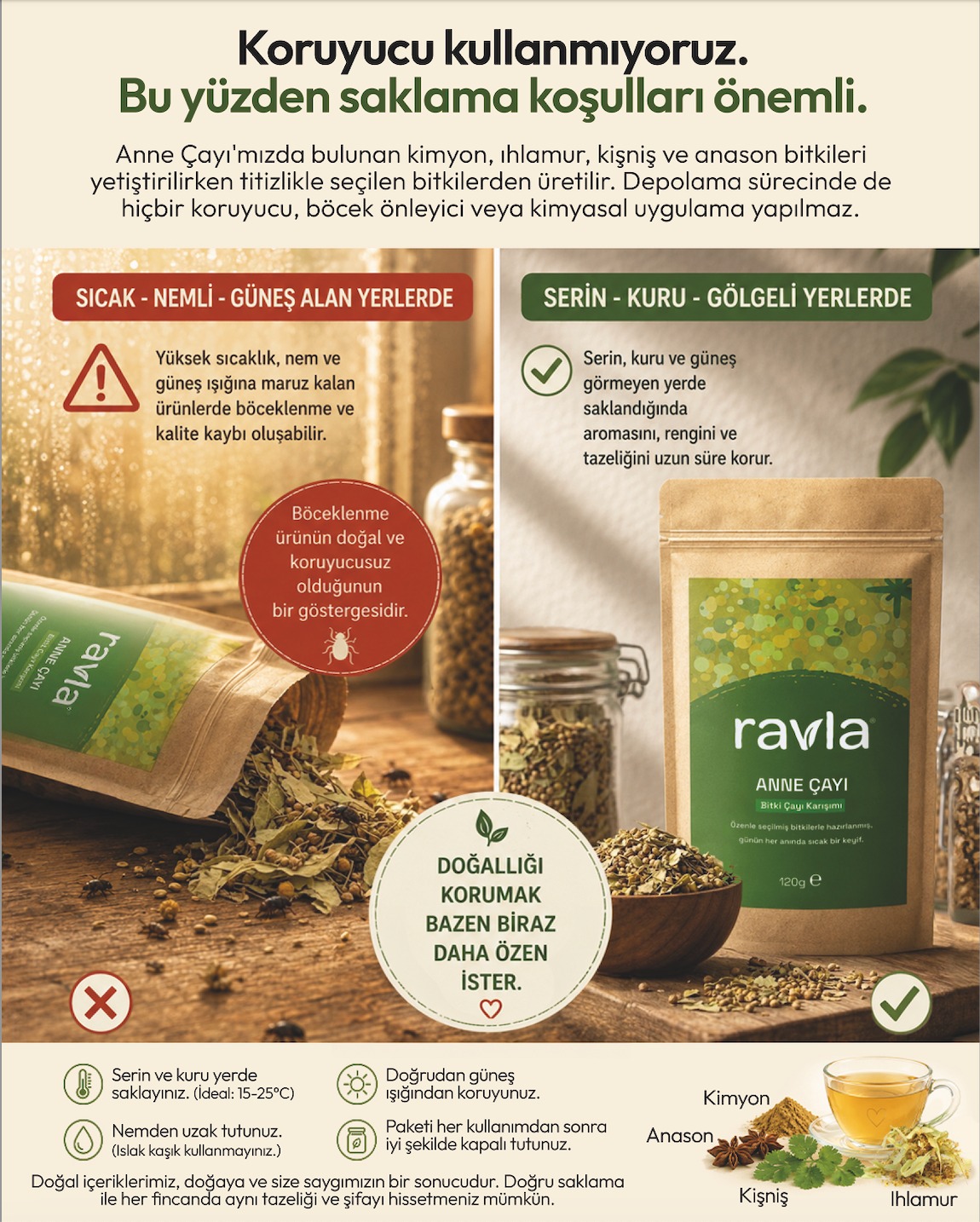 Ravla Anne Çayı - 120g