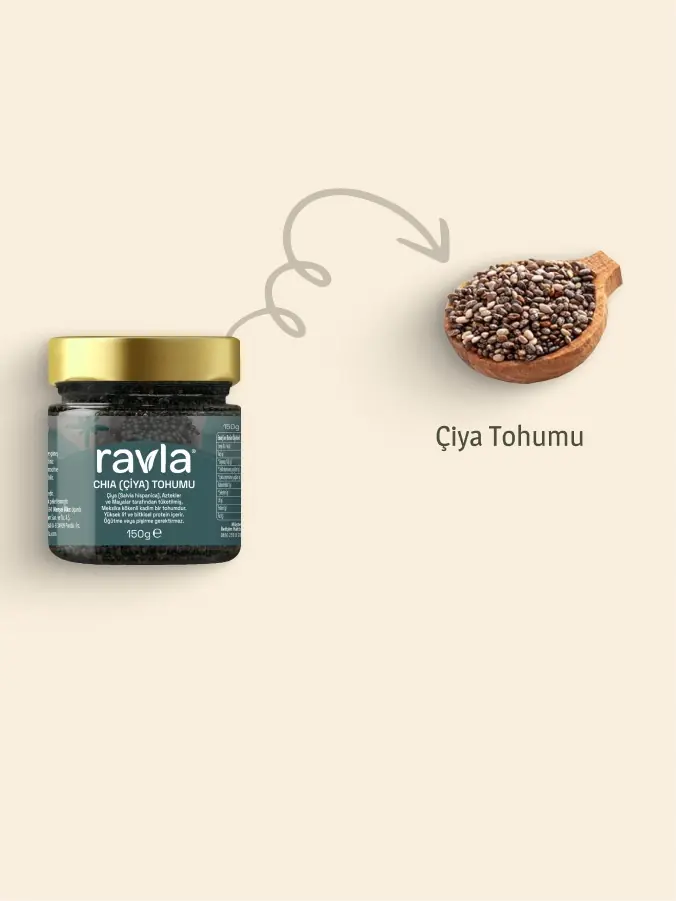 Ravla Chia (Çiya) Tohumu - 150g