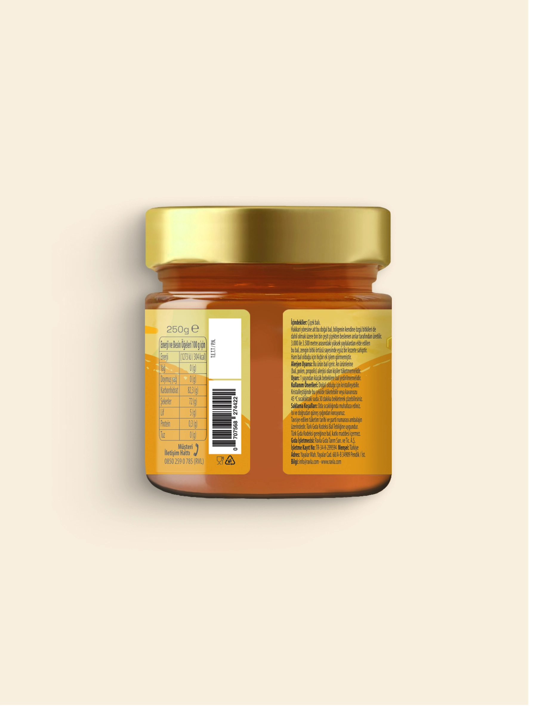 Ravla Çiçek Balı - 250g