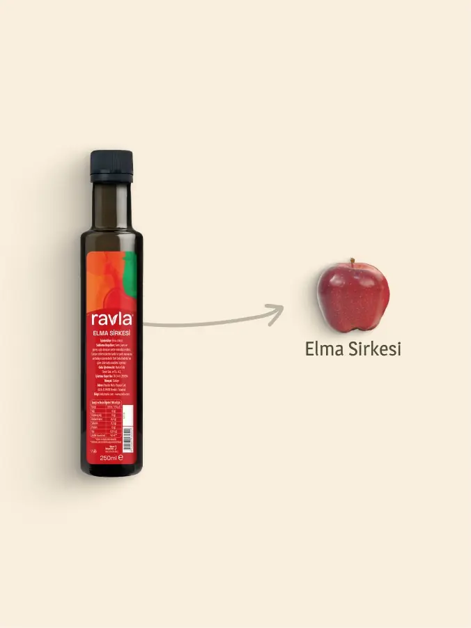 Ravla Elma Sirkesi - 250ml