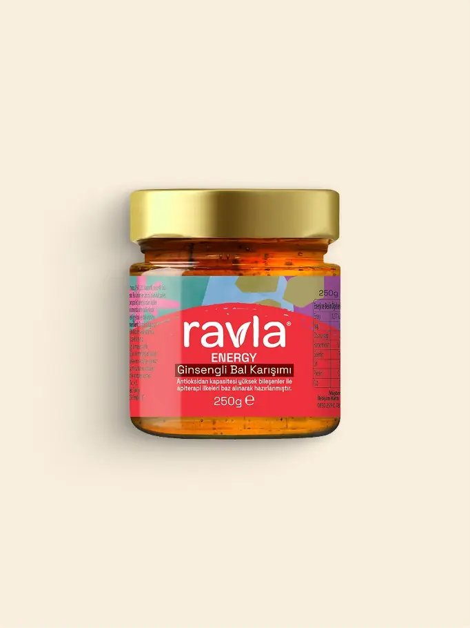Ravla Energy Ginsengli Bal Karışım - 250g