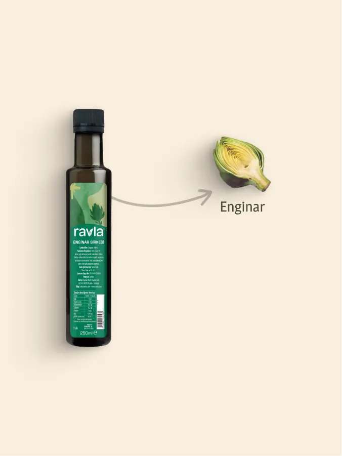 Ravla Enginar Sirkesi - 250ml
