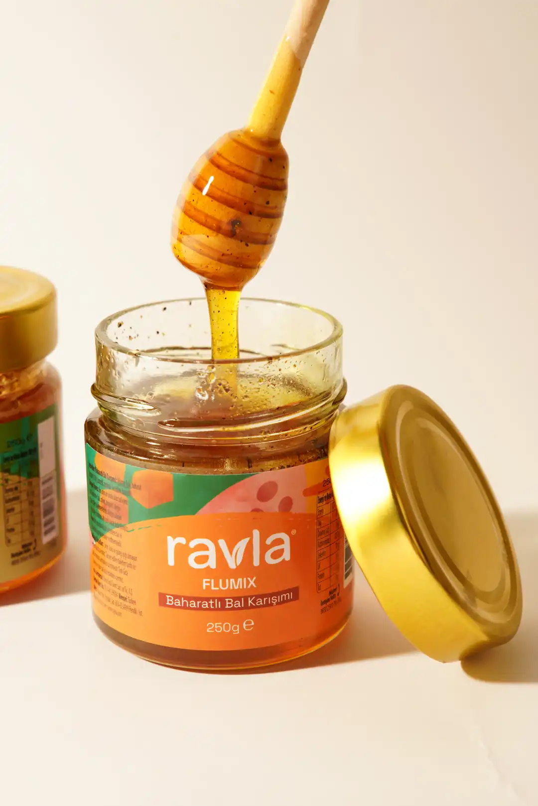 Ravla Flumix Baharatlı Bal Karışımı - 250g
