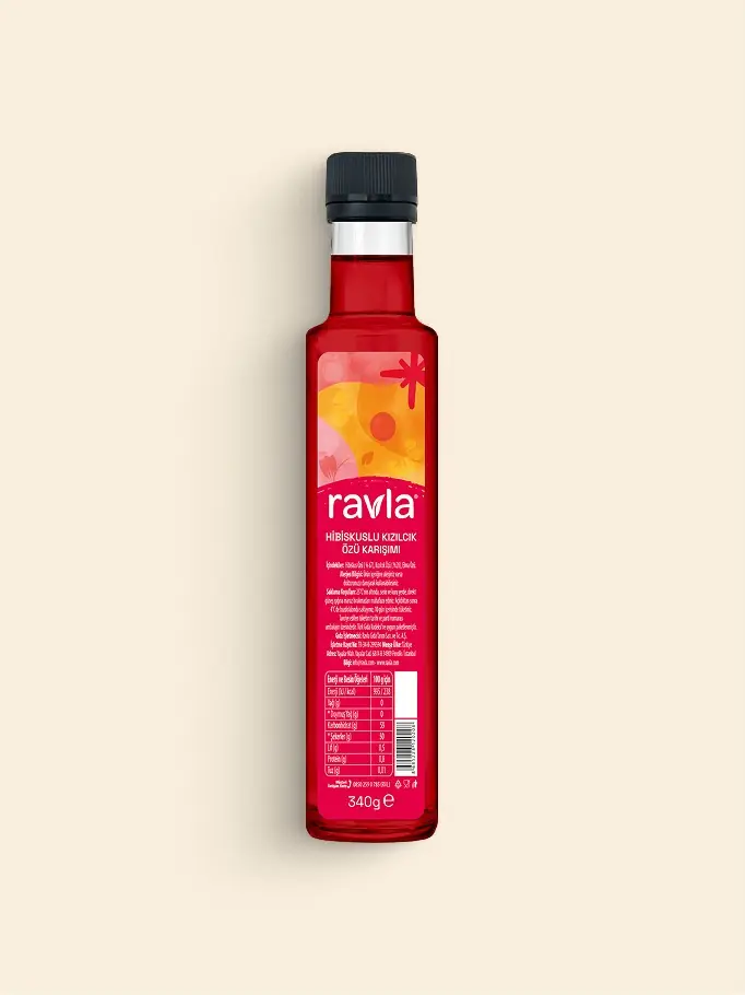 Ravla Hibiskuslu Kızılcık Özü Karışımı - 340g