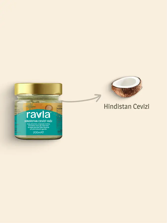 Ravla Hindistan Cevizi Yağı - 200ml