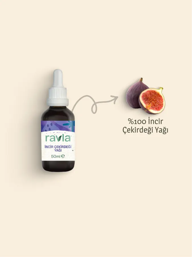 Ravla İncir Çekirdeği Yağı - 50ml