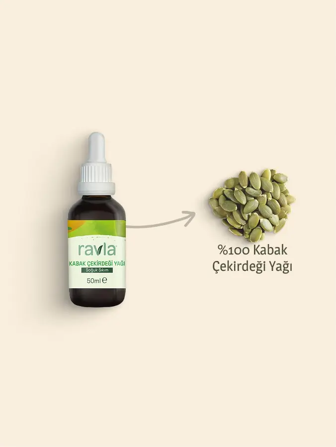 Ravla Kabak Çekirdeği Yağı - 50ml