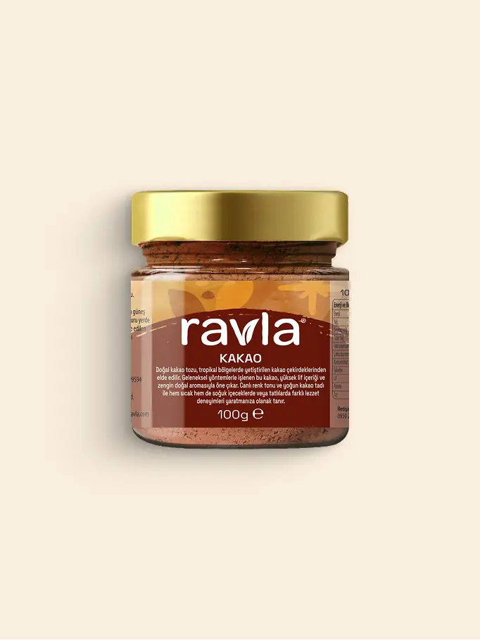 Ravla Naturel Kakao Tozu - 100g