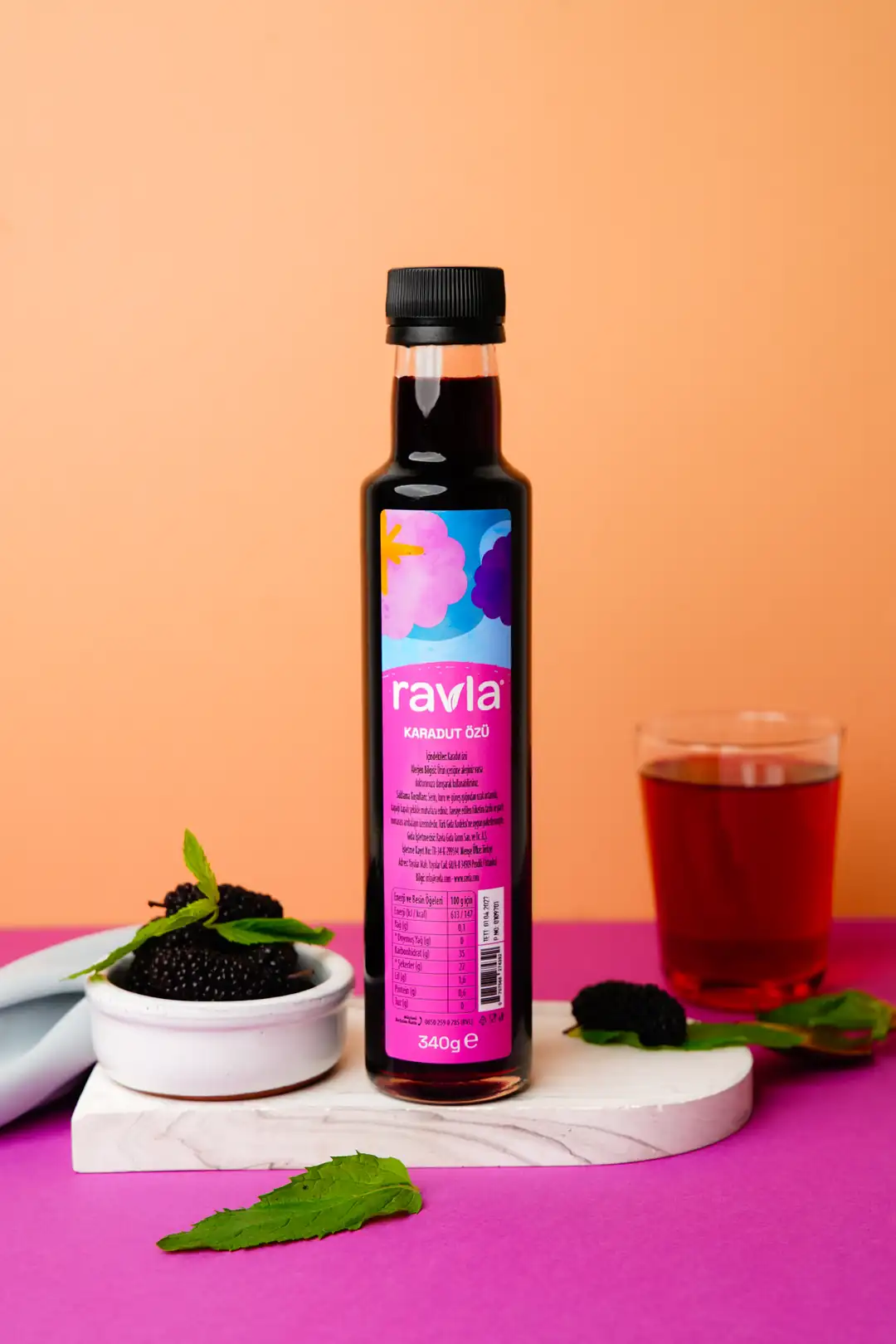 Ravla Karadut Özü - 340g