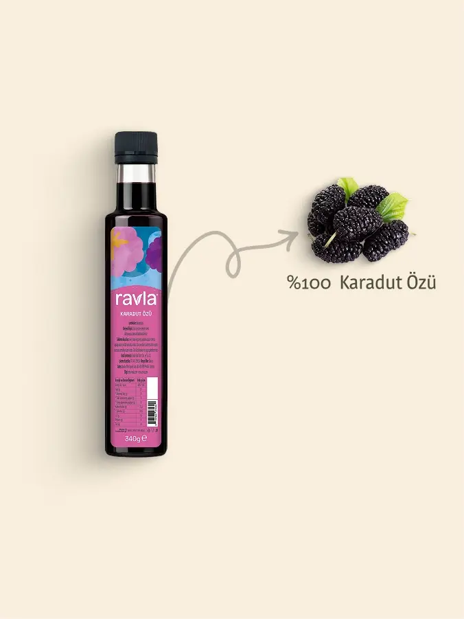 Ravla Karadut Özü - 340g