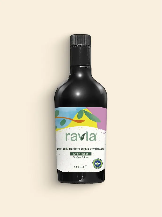 Ravla Organik Zeytinyağı – Bebek ve Çocuklara Özel Yüksek Polifenol Serisi 500ml