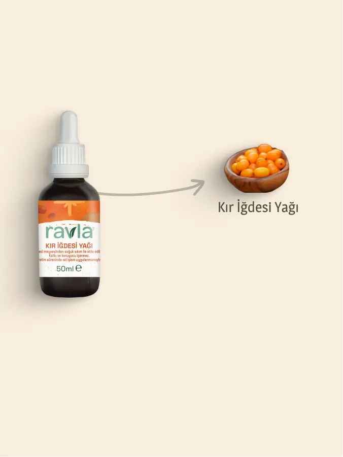 Ravla Kır İğdesi Yağı - 50ml