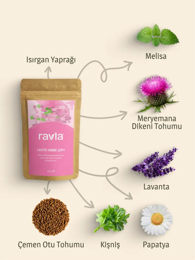 Ravla Lacto Anne Çayı -  120g