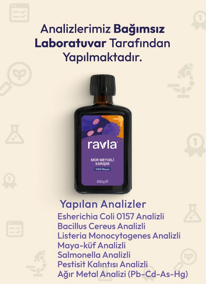 Ravla Mor Meyveli Karışım - 330g