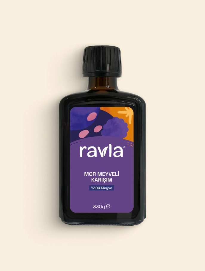 Ravla Mor Meyveli Karışım - 330g