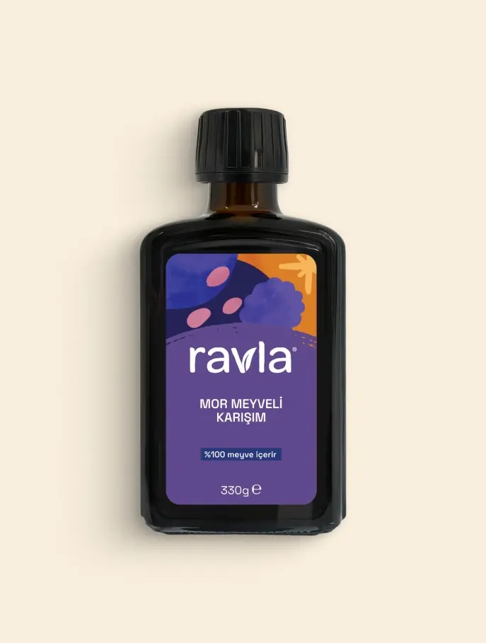 Ravla Mor Meyveli Karışım - 330g