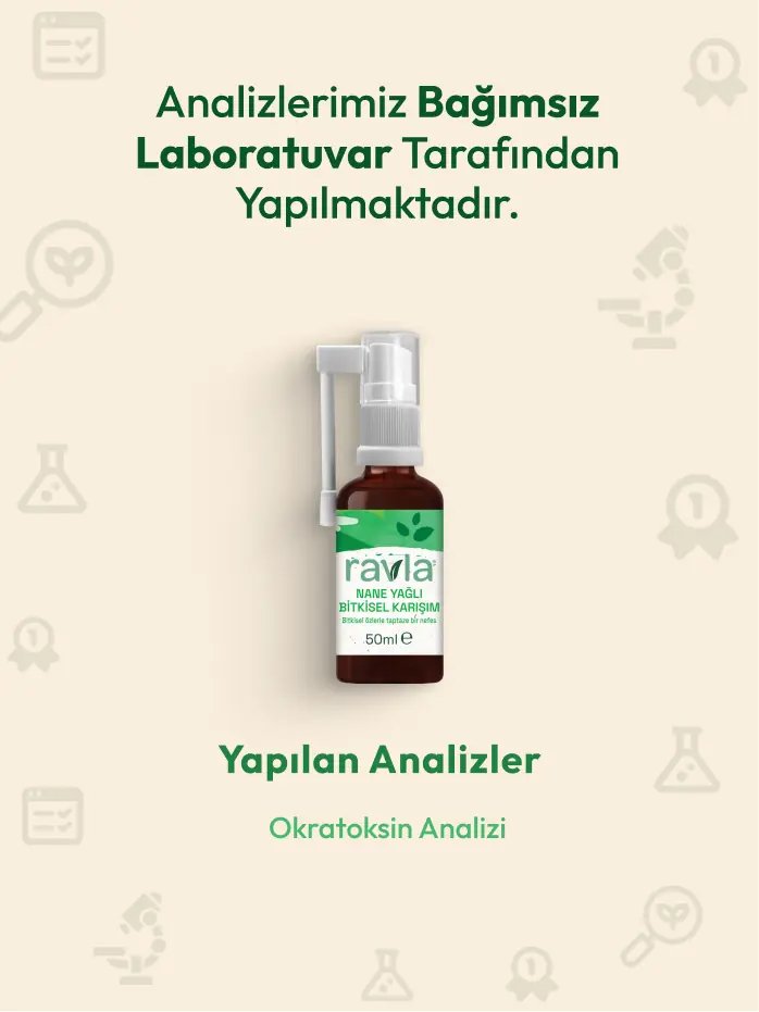 Ravla Nane Yağlı Bitkisel Karışım - 50ml
