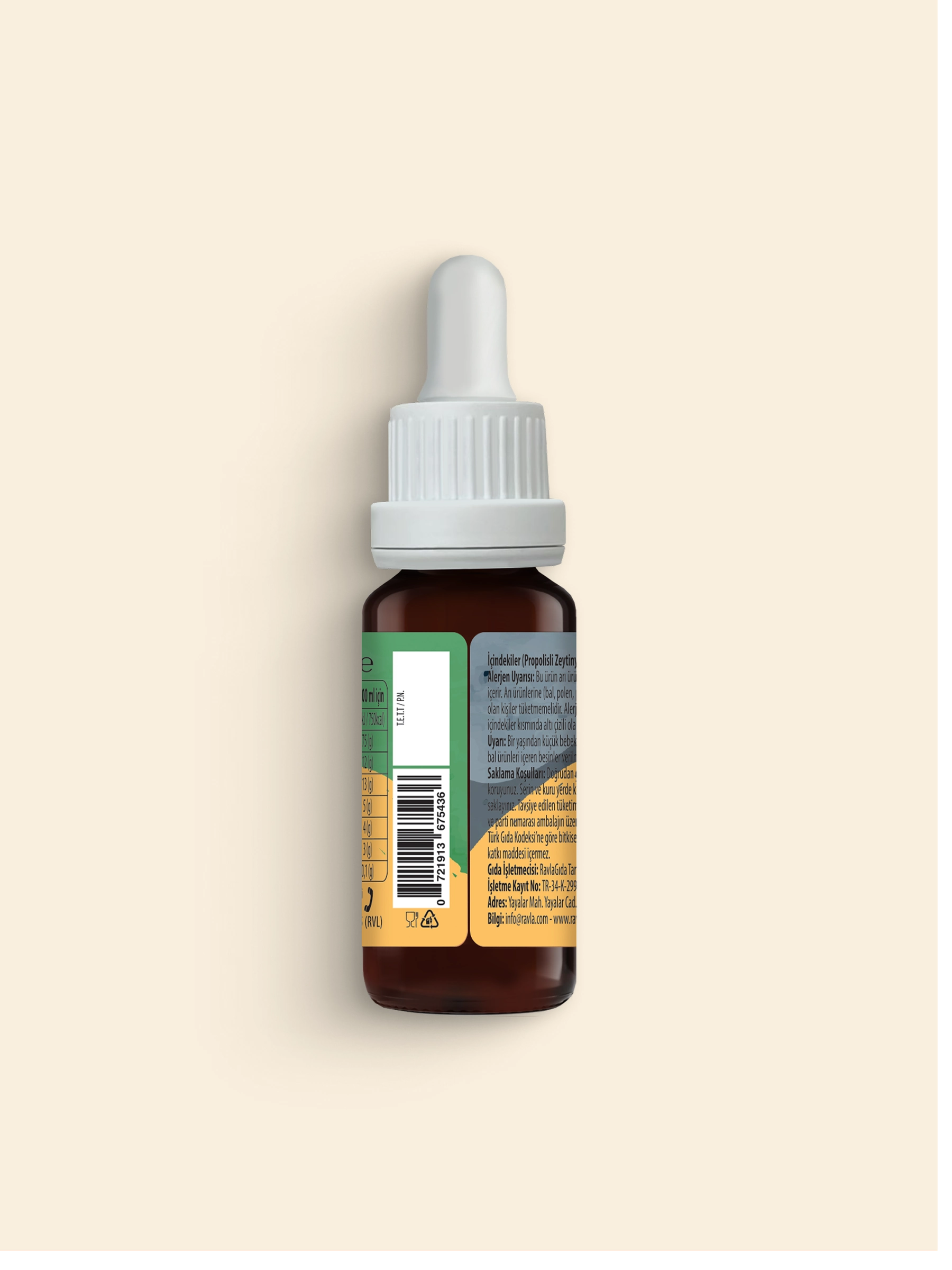 Ravla Propolisli Zeytinyağı - 20ml