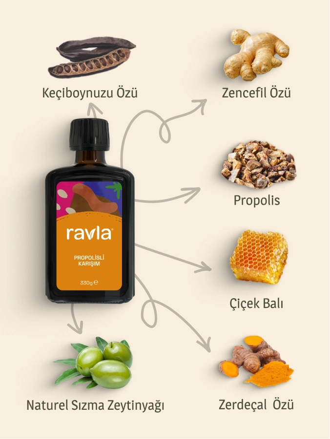 Ravla Propolisli Karışım - 330g