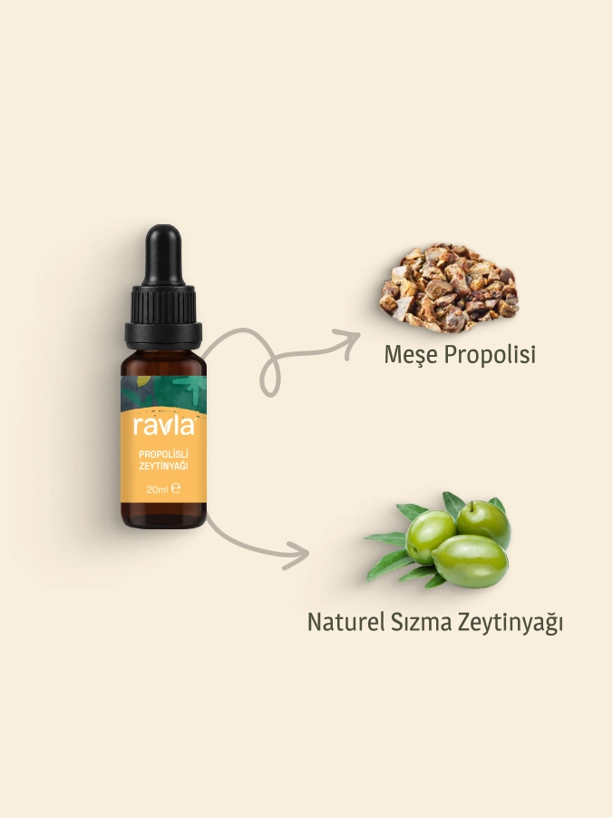 Ravla Propolisli Zeytinyağı - 20ml
