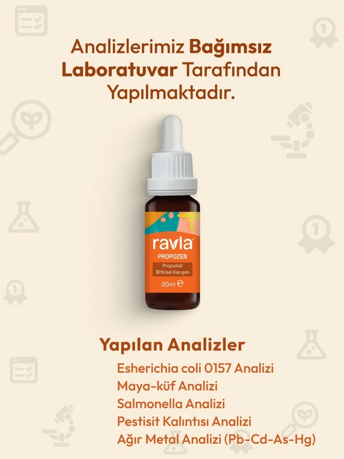 Ravla Propozen Propolisli Bitkisel Karışım - 20ml
