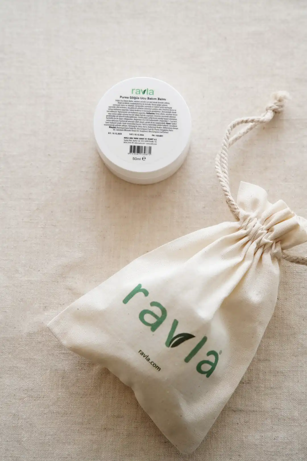 Ravla Purea Göğüs Ucu Bakım Balmı - 50ml