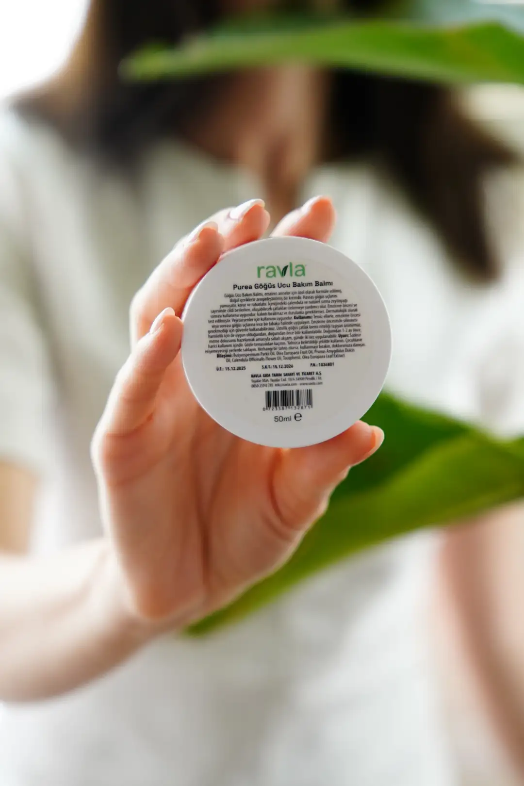 Ravla Purea Göğüs Ucu Bakım Balmı - 50ml