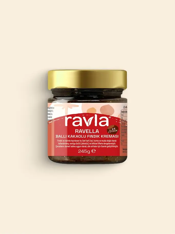 Ravella Ballı Kakaolu Fındık Kreması - 245g