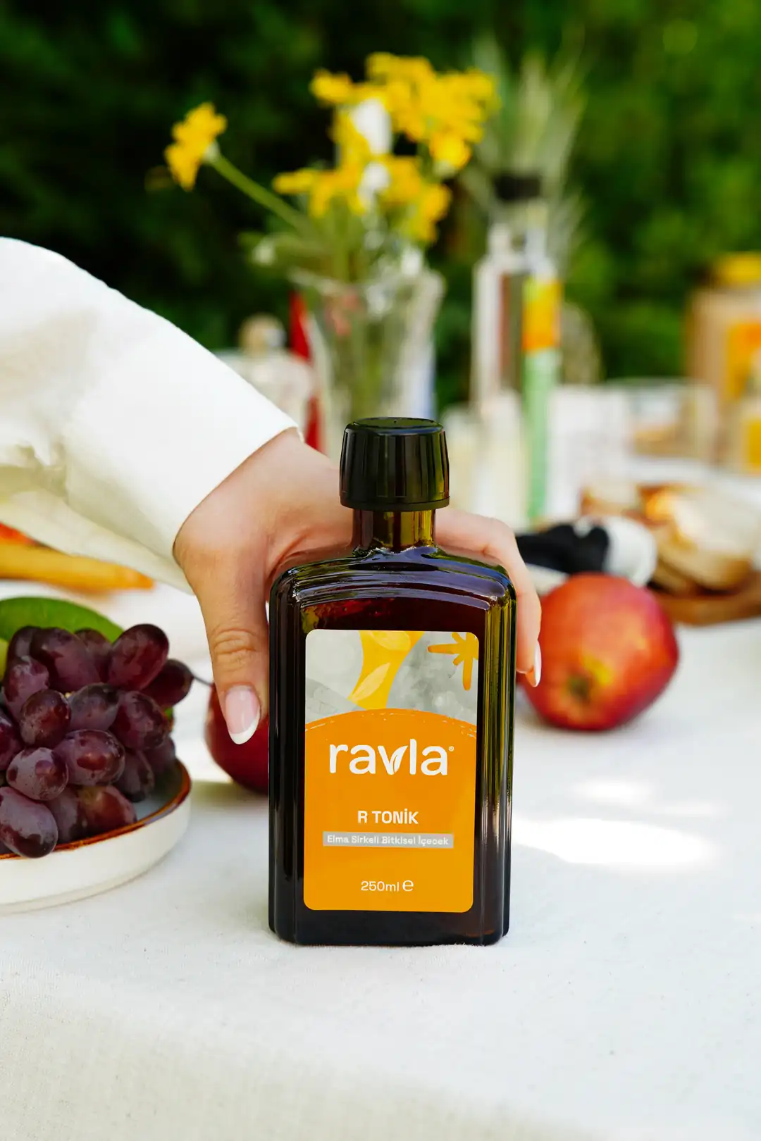 Ravla R Tonik Elma Sirkeli Bitkisel İçecek - 250ml
